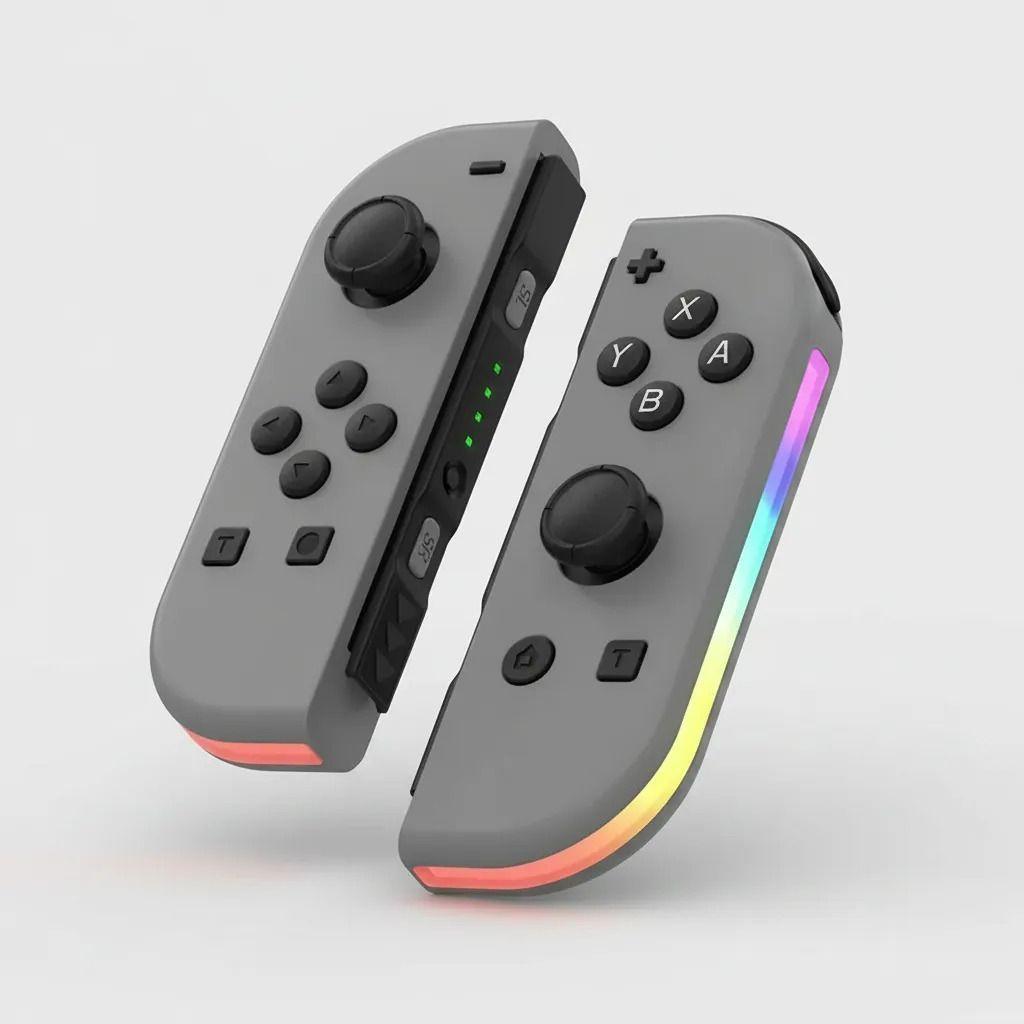 Control Inalámbrico Joystick Compatible Switch/oled Joy-con Rgb-7