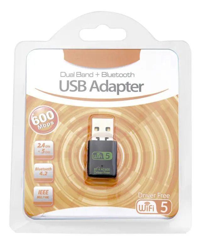 Usb Wifi Bluetooth 4.2 600 Mbps Dual Band 2.4 5ghz-3