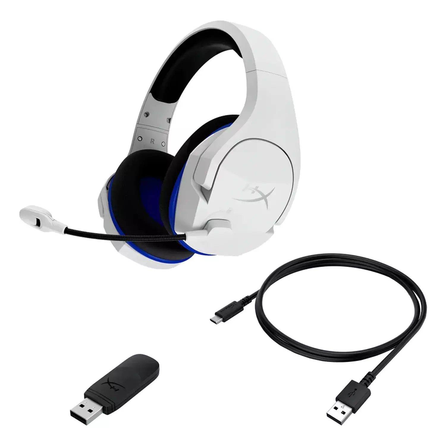 HyperX Cloud Stinger Core Audifonos Inalámbricos PlayStation Color Blanco -2