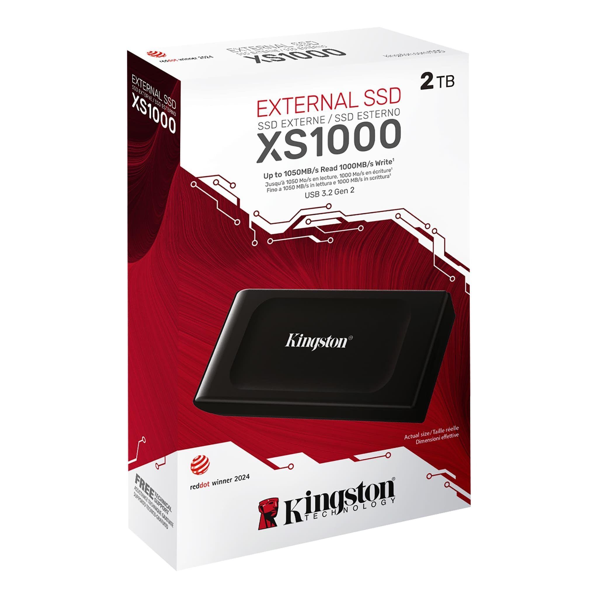 Kingston XS1000R SXS1000R 1000G SSD Externo 1TB USB 3 2 Gen 2 Rojo-3