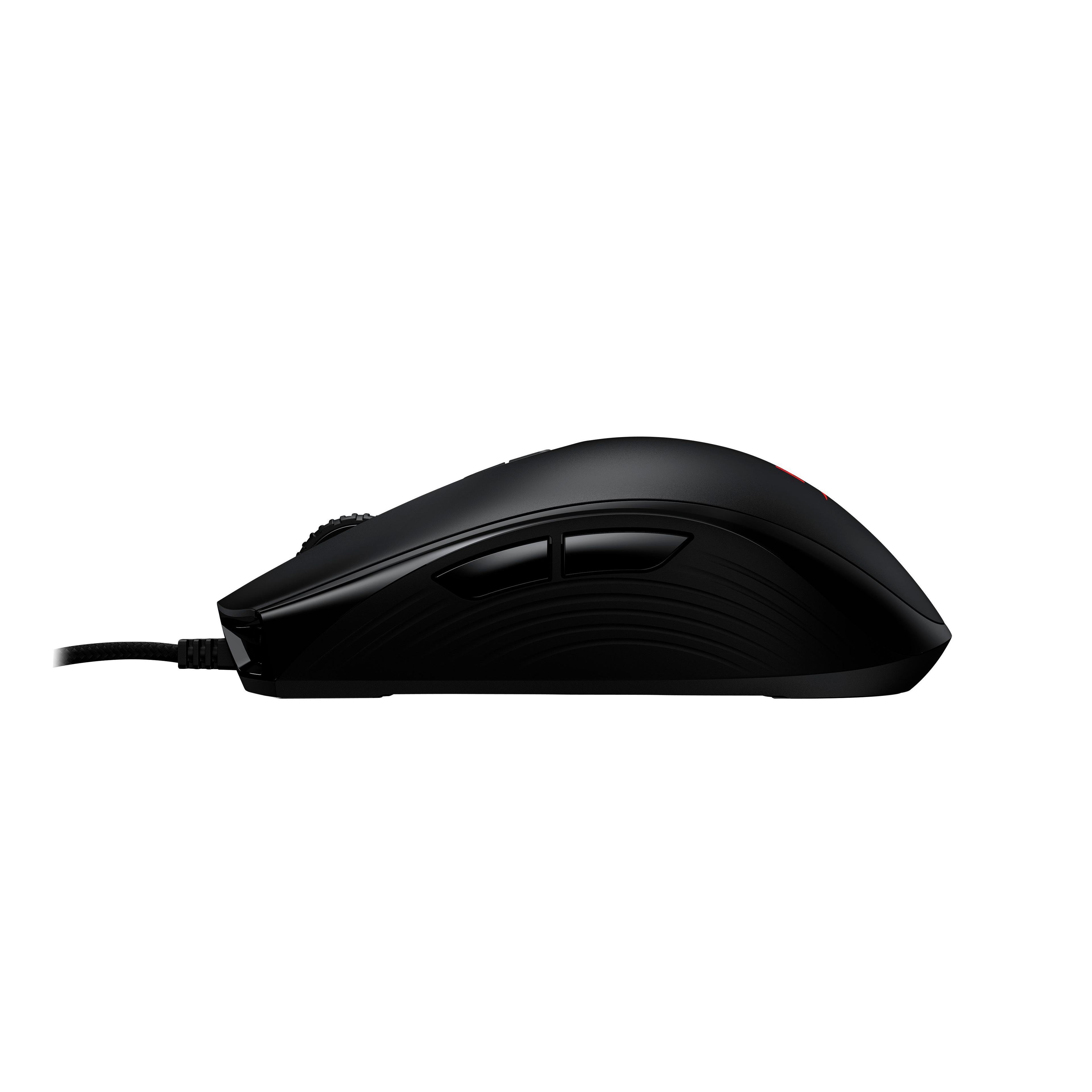 HyperX Pulsefire Core 4P4F8AA Mouse Gamer 6200 DPI Pixart 3327 RGB 7 Botones Negro-3