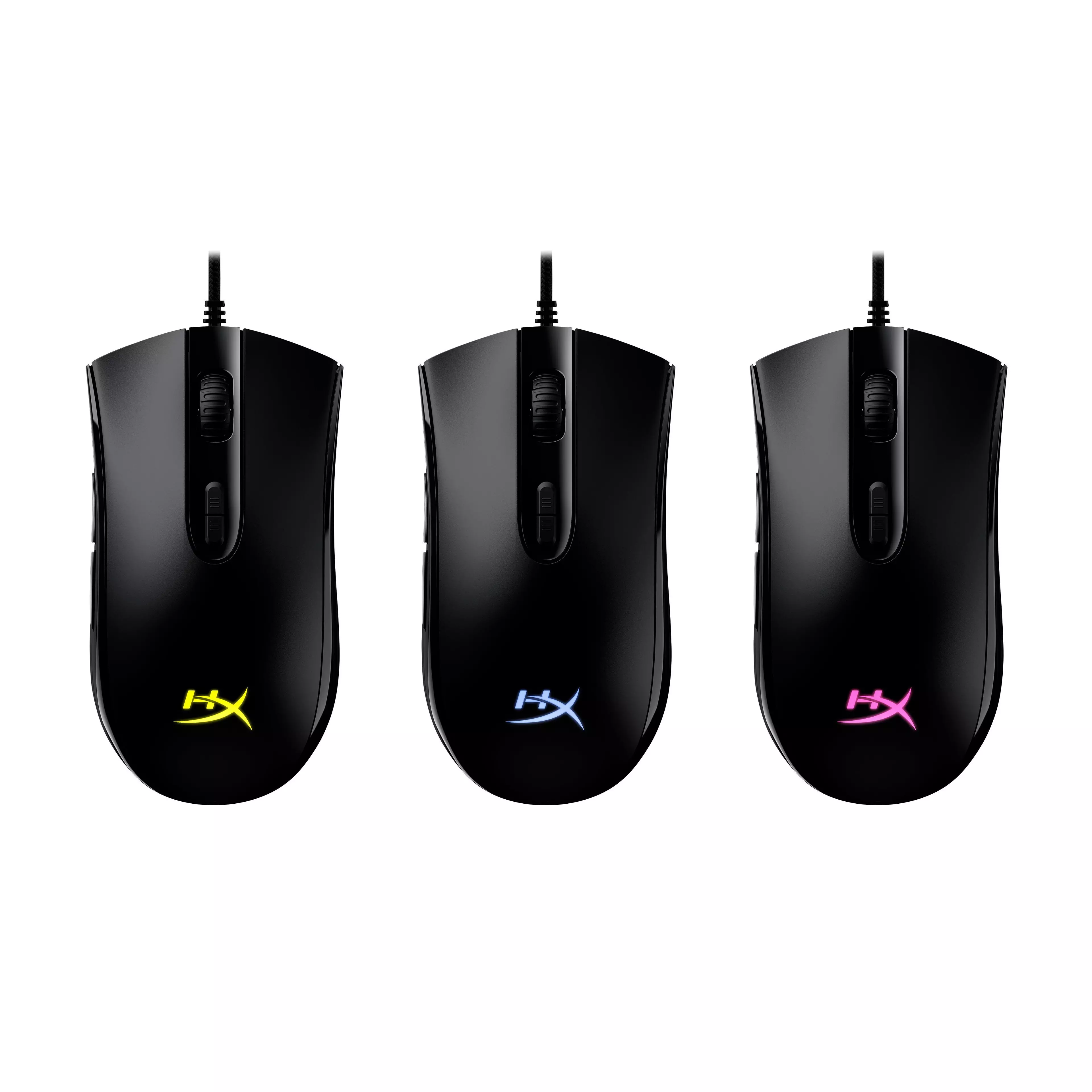 HyperX Pulsefire Core 4P4F8AA Mouse Gamer 6200 DPI Pixart 3327 RGB 7 Botones Negro-4