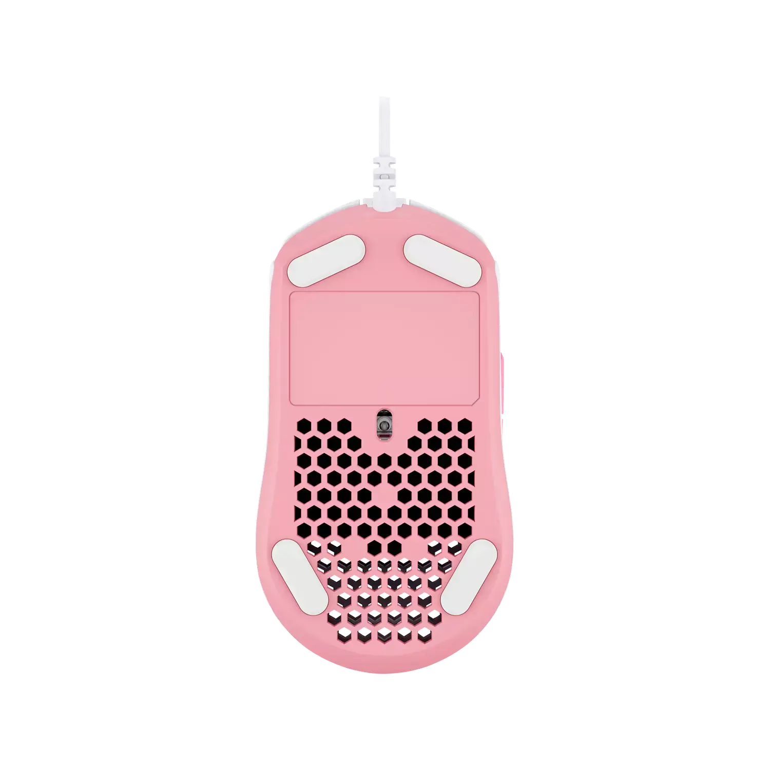 HyperX Pulsefire Haste Mouse Gamer, Wired, USB-A, 6 Botones, 16.000DPI, Blanco/Rosa-2