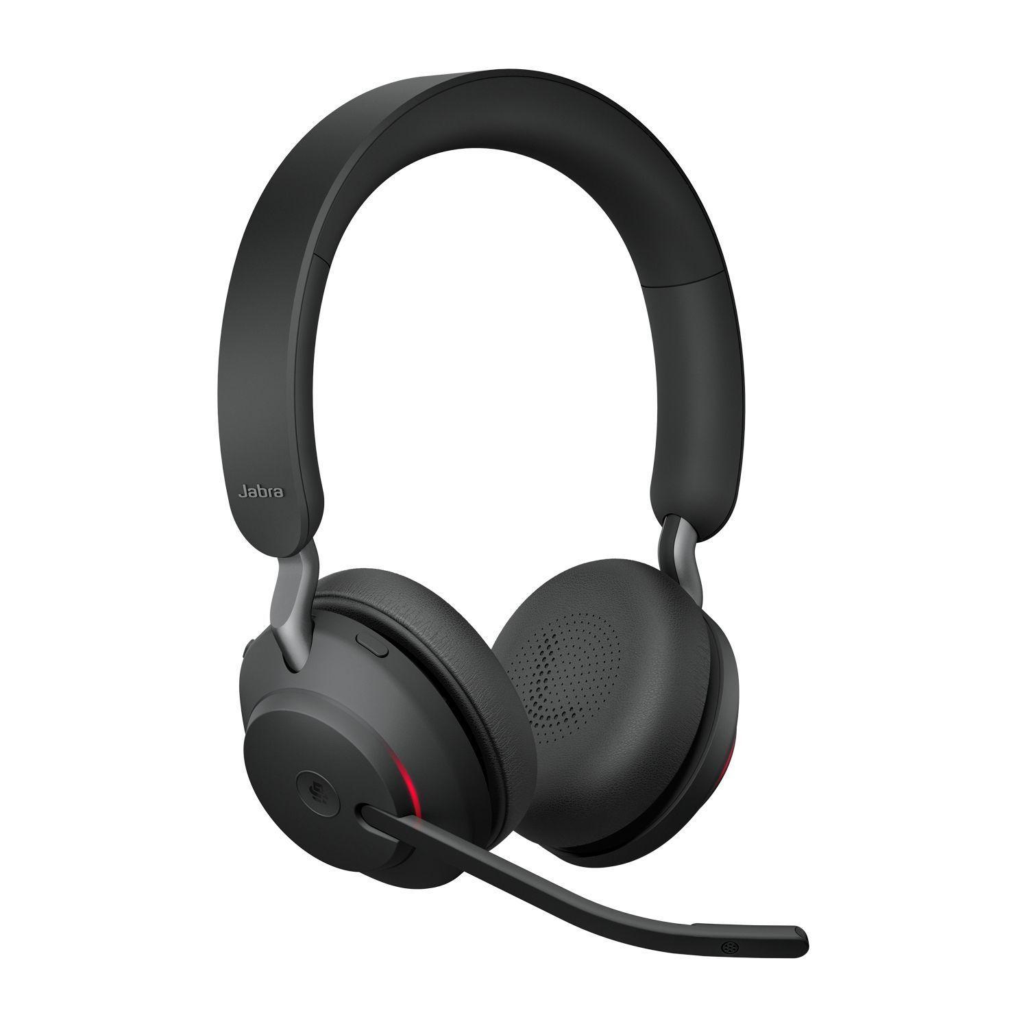 Jabra Evolve2 65 MS Stereo USB C Aud fonos Bluetooth 40 mm 37 h Teams-2