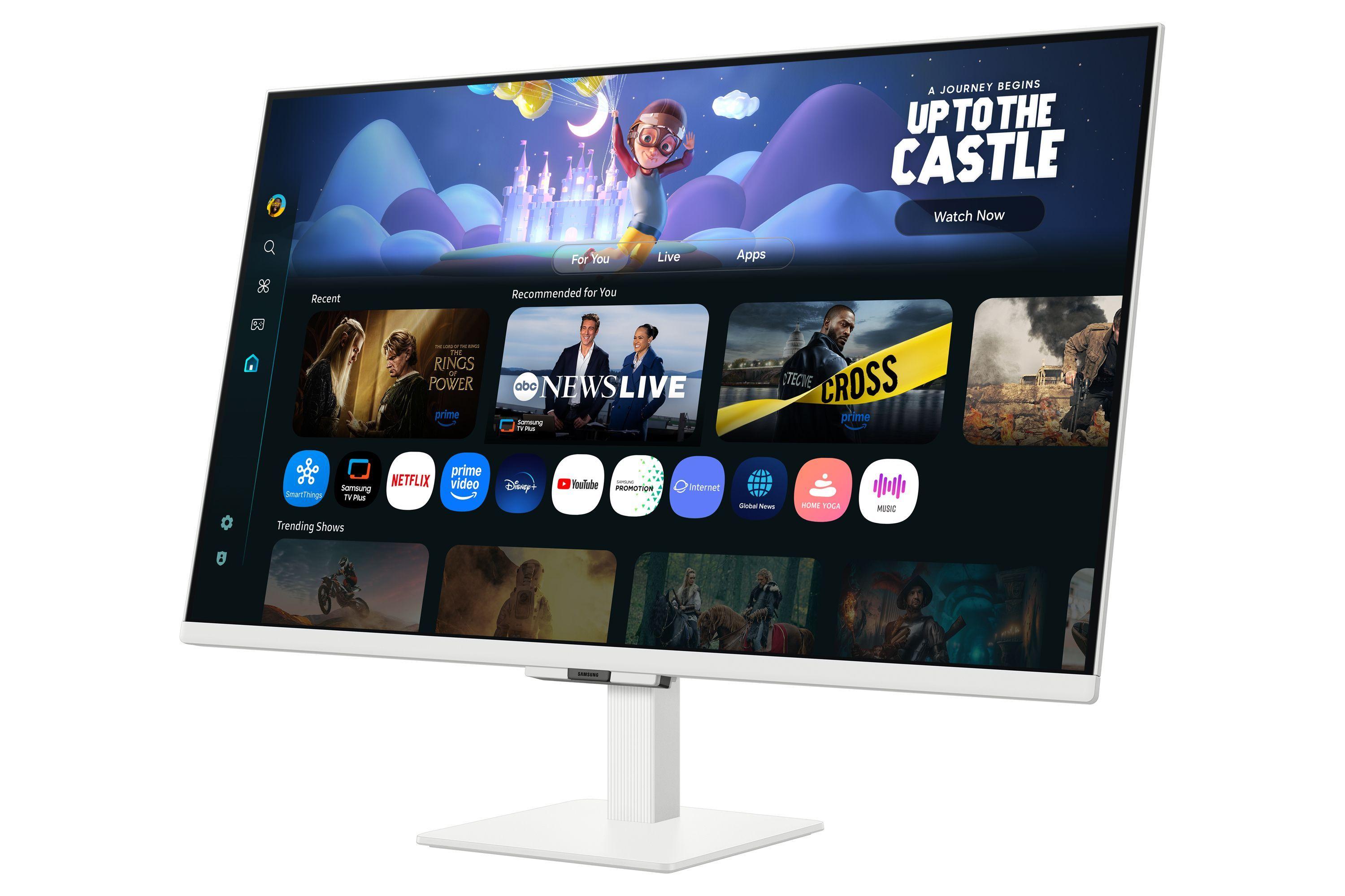 Samsung Smart Monitor 32" LS32FM501ELXZS, Full HD 1920x1080, IPS, Smart TV Tizen, HDMI, USB, Gaming -6