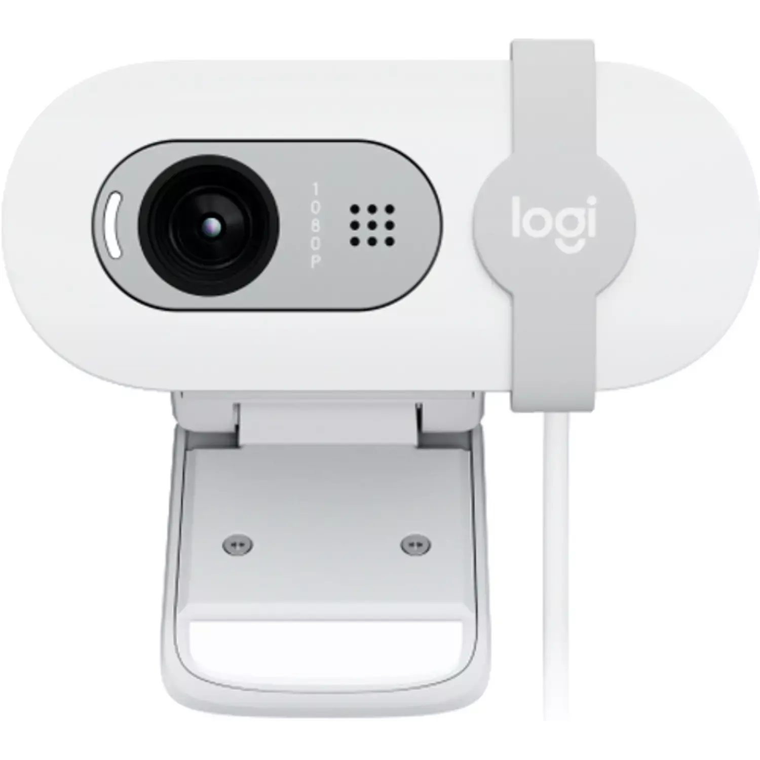Logitech Brio 100 Cámara web Full HD, USB, Color Blanco-0