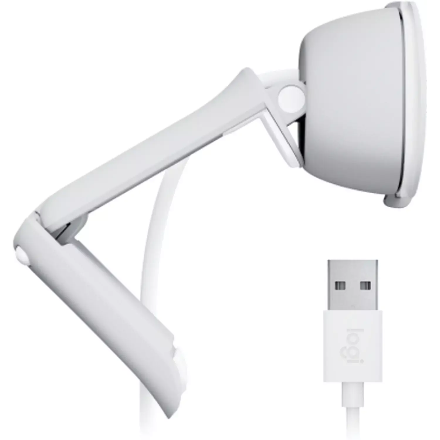 Logitech Brio 100 Cámara web Full HD, USB, Color Blanco-5