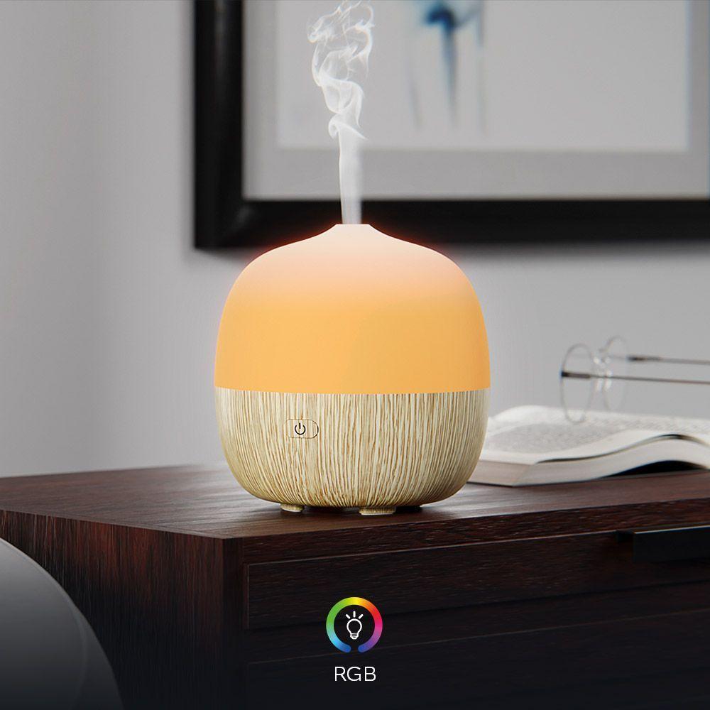 Nexxt Home NHA A300 Difusor de Aroma Inteligente Wi Fi 120 ml RGB USB Control por Voz Blanco-2