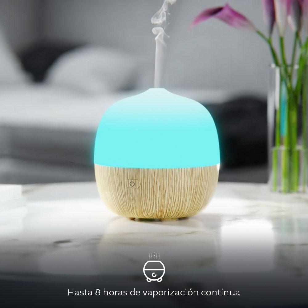 Nexxt Home NHA A300 Difusor de Aroma Inteligente Wi Fi 120 ml RGB USB Control por Voz Blanco-6