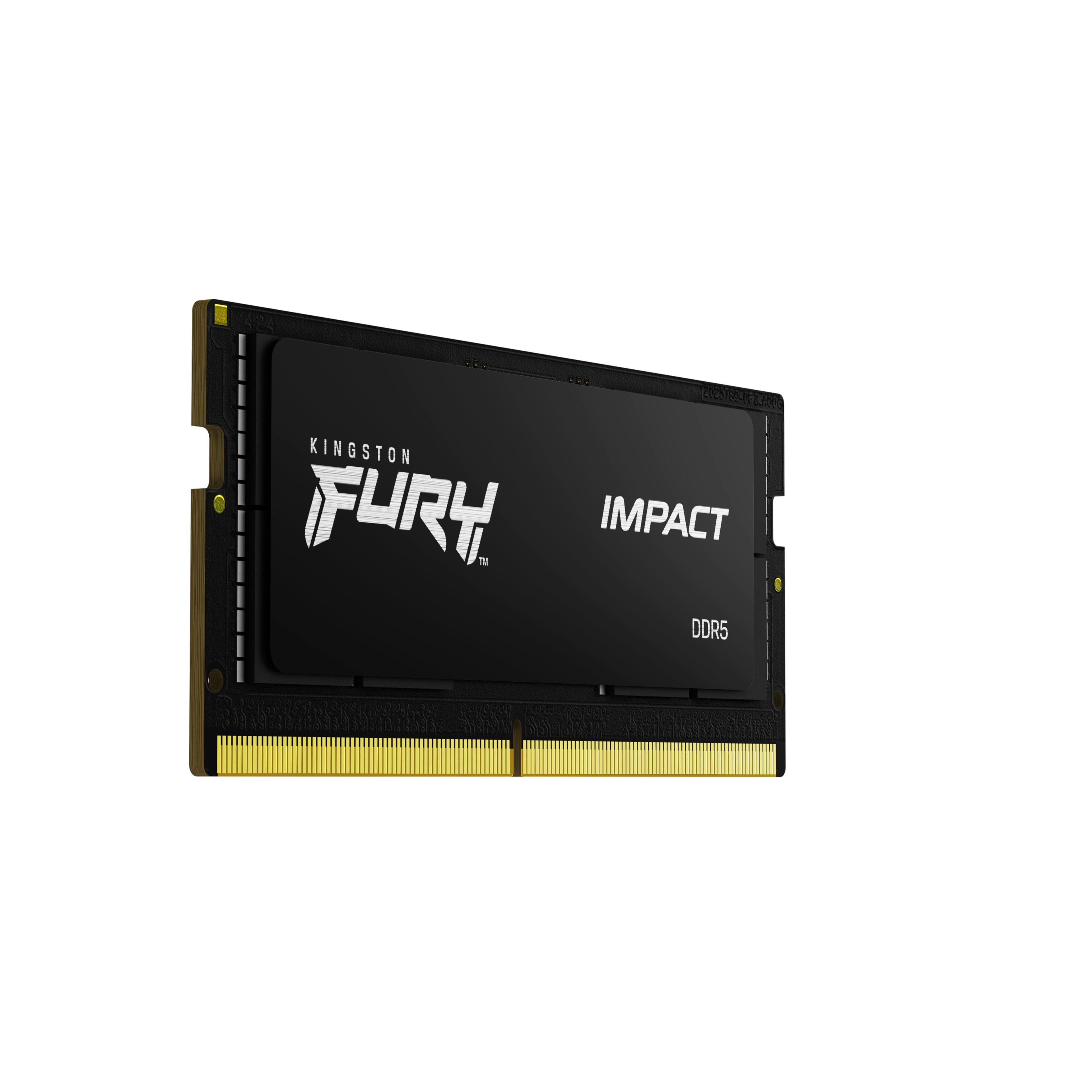 Kingston FURY Impact KF564S38IB 16 Memoria RAM Notebook 16GB DDR5 6400MT s CL38 SO DIMM-2