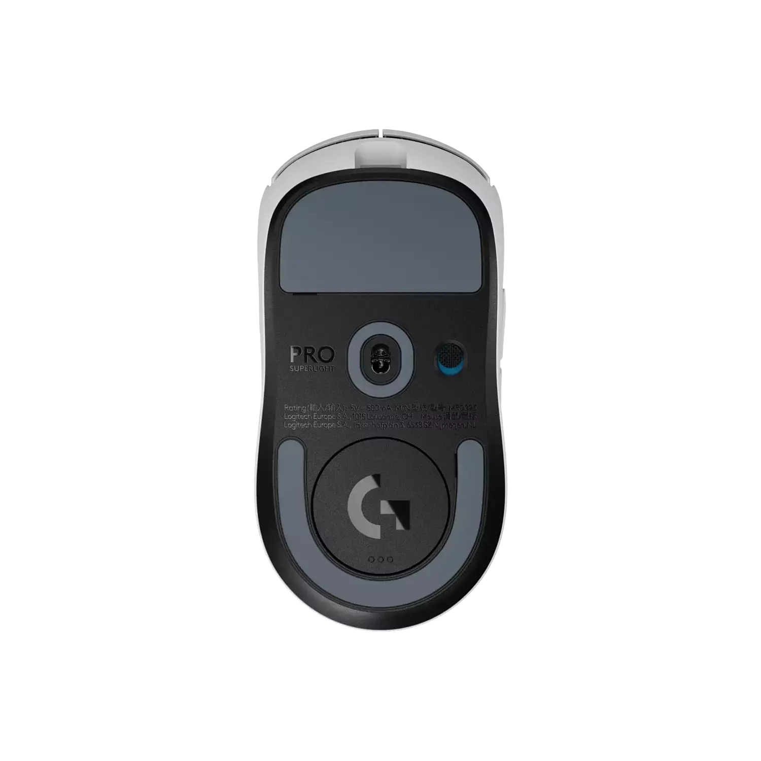 Logitech Pro X Superlight 2 Mouse Gamer Sensor Hero, 25.600dpi, Lightspeed, Color Blanco-4