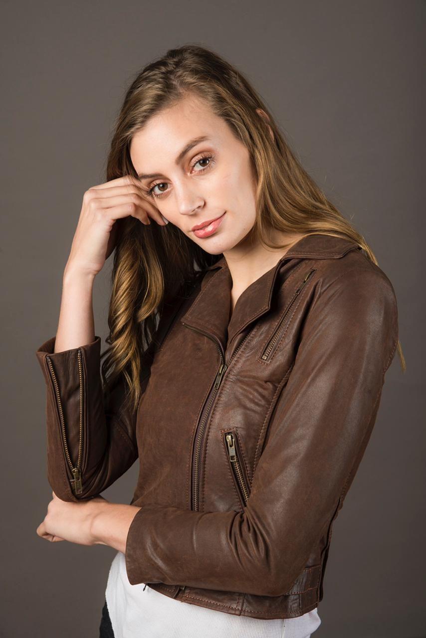 Chaqueta De Cuero Argentino Natural -2
