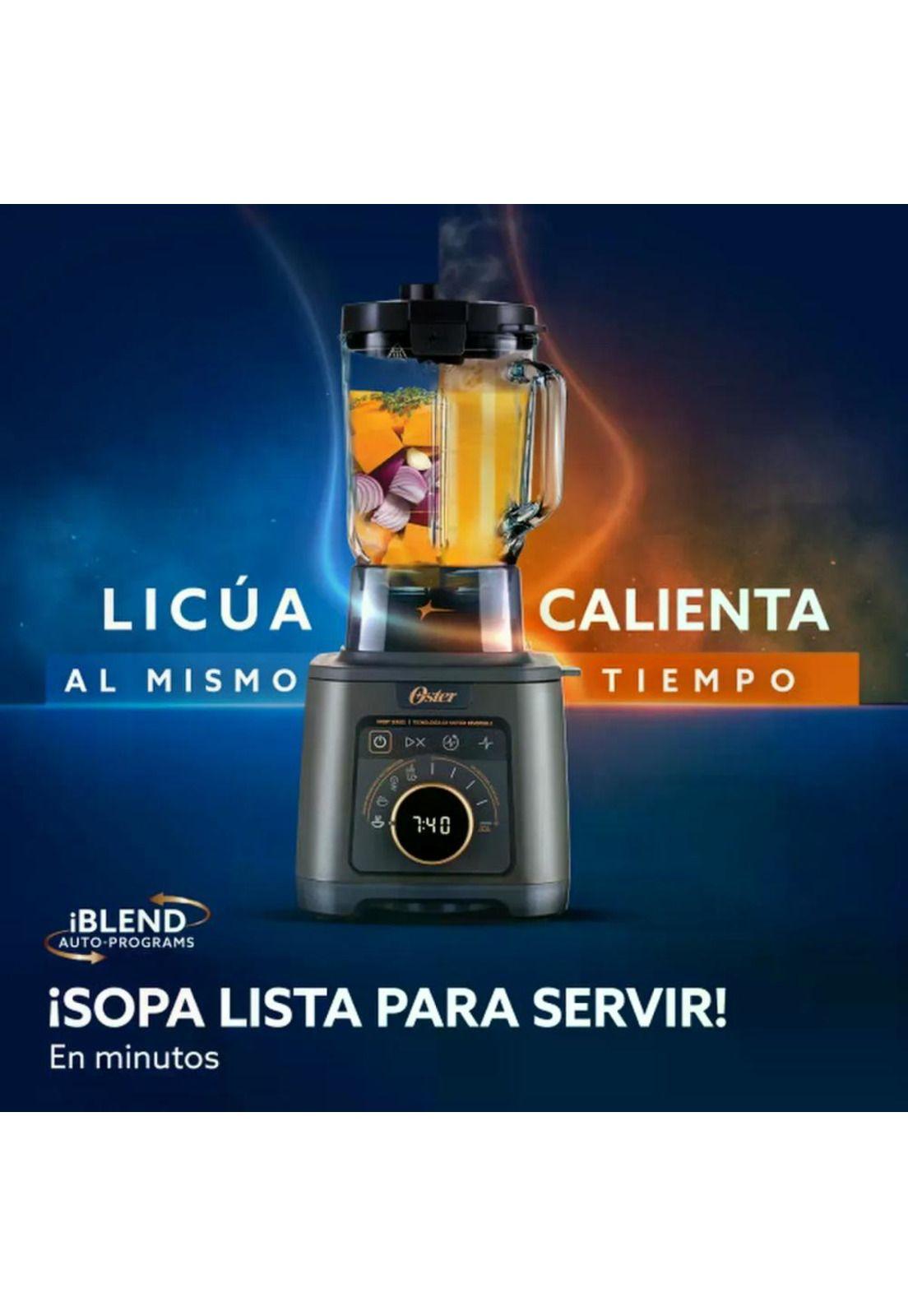 Licuadora Profesional Oster Titan 2200w Vaso Vidrio 2.5l Negro-4