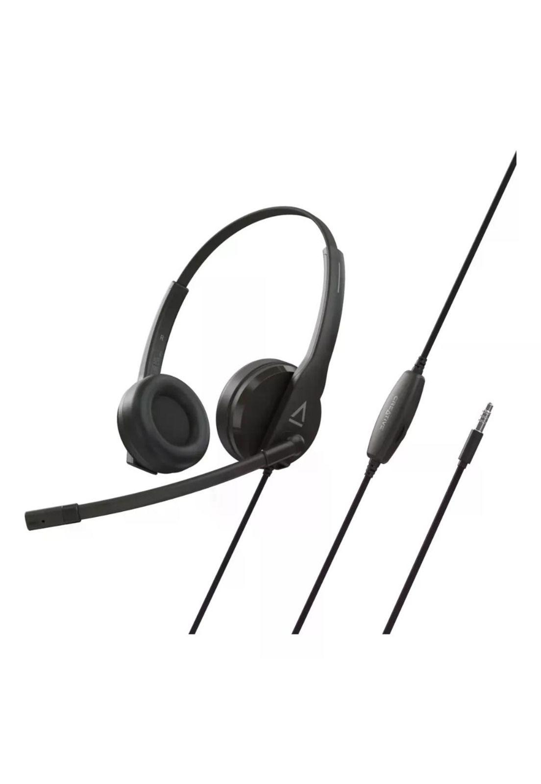 Audifono Headset Creative Hs-230 Negro Usb Y 3.5 Negro-0