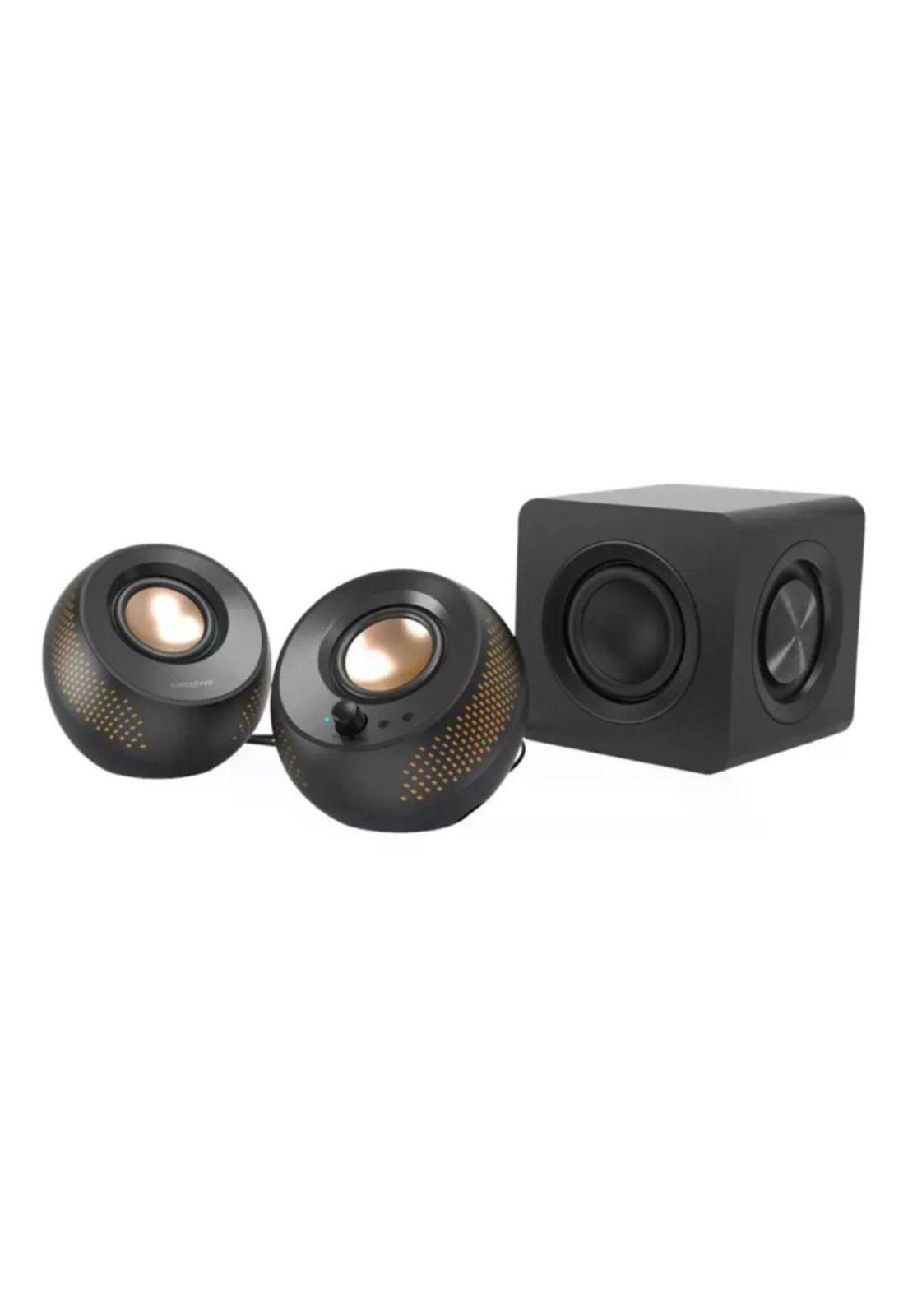Parlantes Creative Pebble X Plus Usb-c 60w Bt Subwoofer Rgb Negro-3