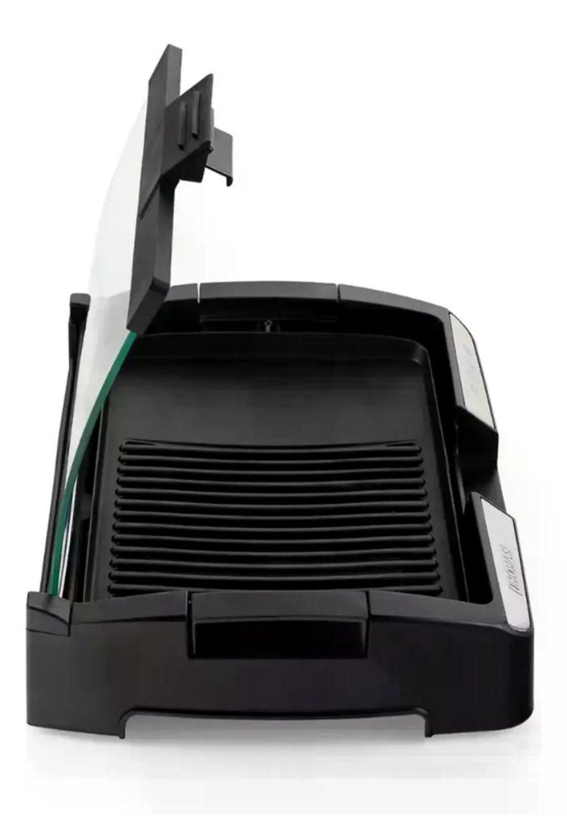 Parrilla Electr Thomas Th-224 1500w 225c Tapa Limpieza Fácil Negro-5