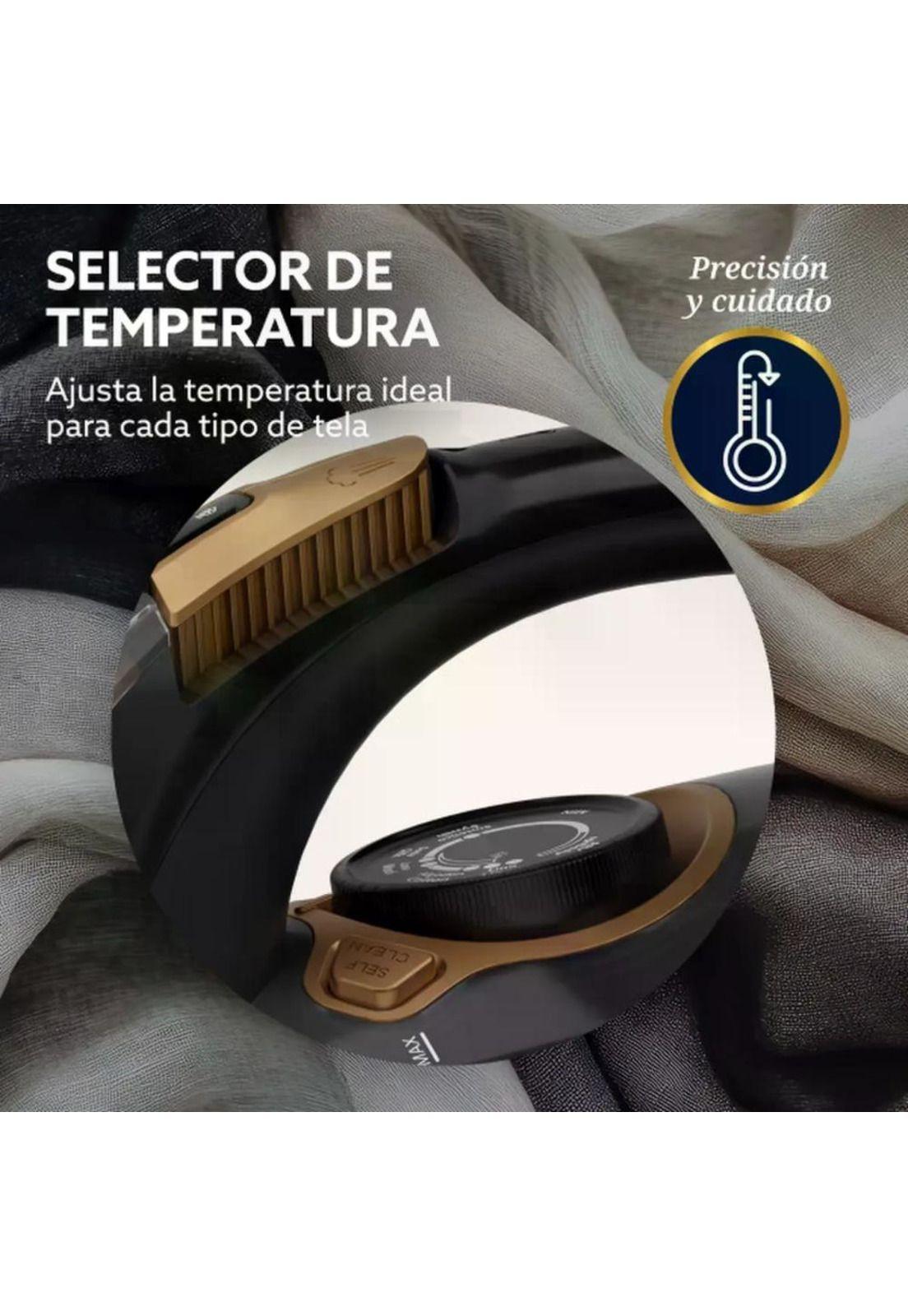 Plancha Oster Pressxpress Base Diamante Xl Vapor 240g Negro-9