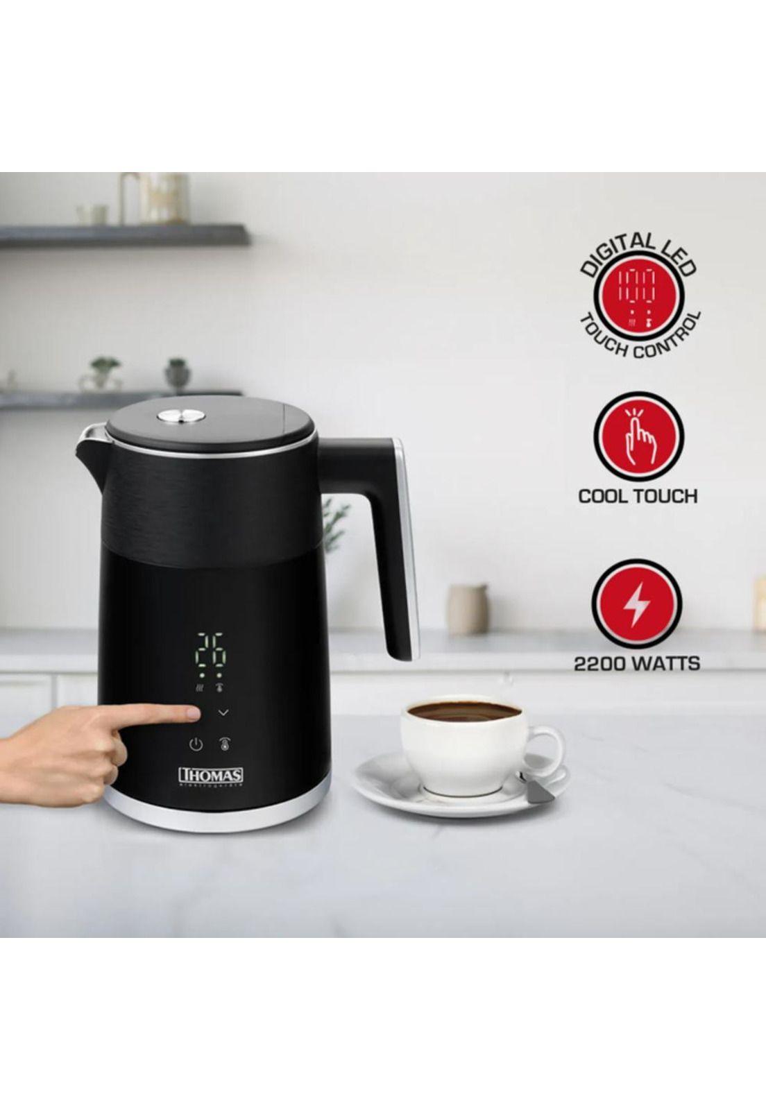 Hervidor Thomas Th-6220dn 1.5l Control Temperatura Negro-5