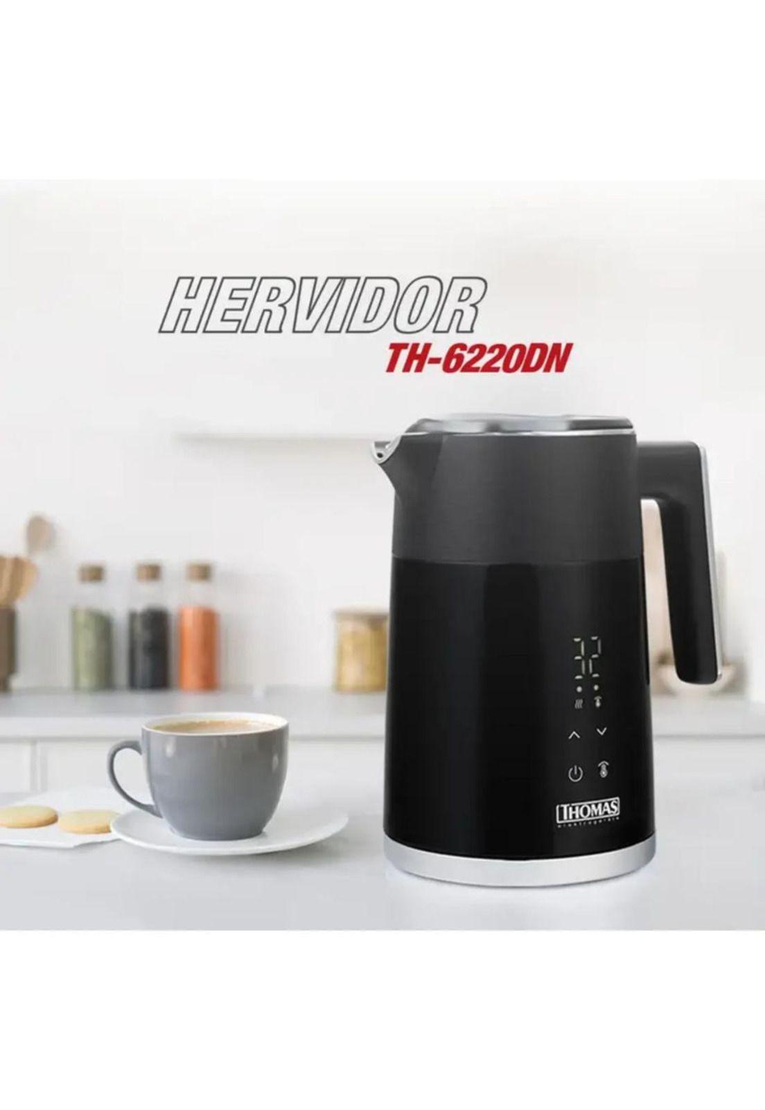 Hervidor Thomas Th-6220dn 1.5l Control Temperatura Negro-7
