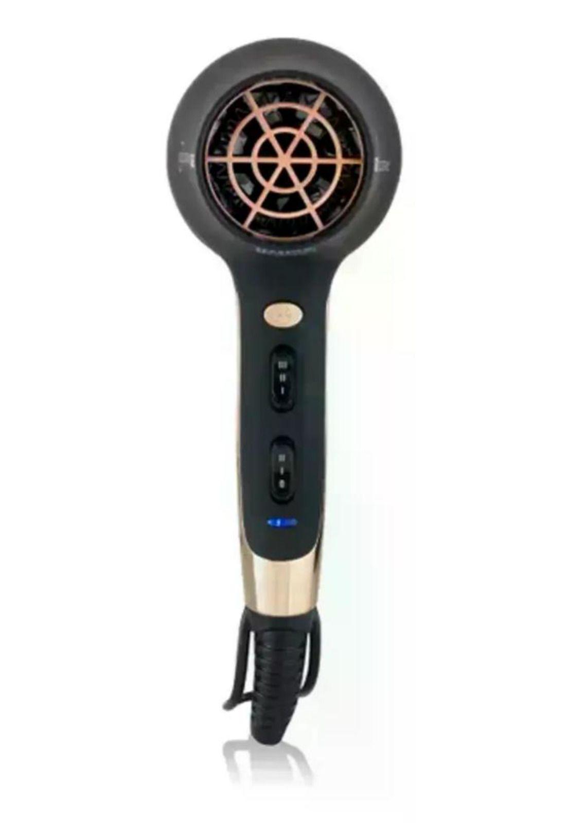Secador De Pelo Siegen Sg-3035 2400w Difusor 3 Temperaturas Negro-8
