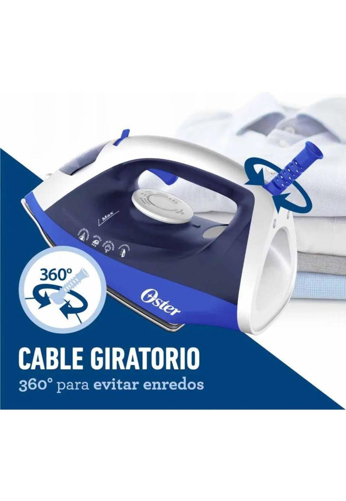 Plancha A Vapor Oster 6003 Azul Azul-8
