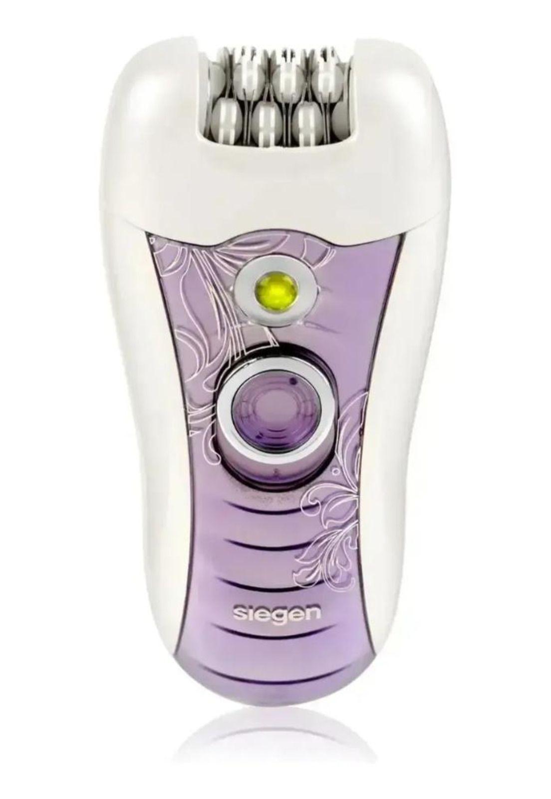 Depiladora Siegen Sg-9003 Recargable 18 Pinzas Todo Cuerpo Blanco-0