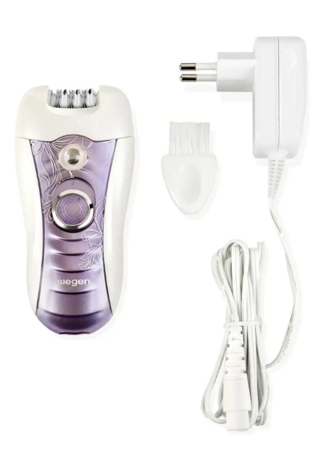 Depiladora Siegen Sg-9003 Recargable 18 Pinzas Todo Cuerpo Blanco-2