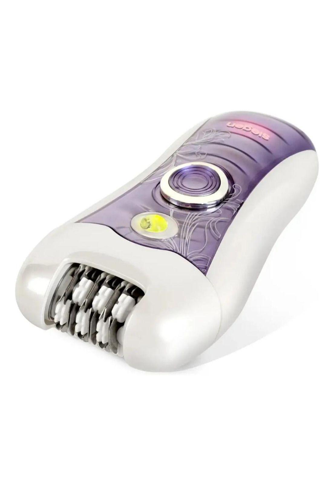 Depiladora Siegen Sg-9003 Recargable 18 Pinzas Todo Cuerpo Blanco-6
