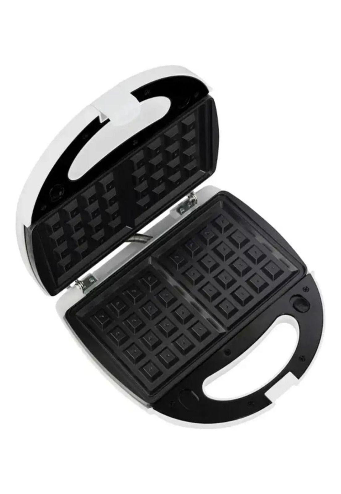 Sandwichera Y  Waflera Thomas Th-965 Placas Intercambiables Blanco-2