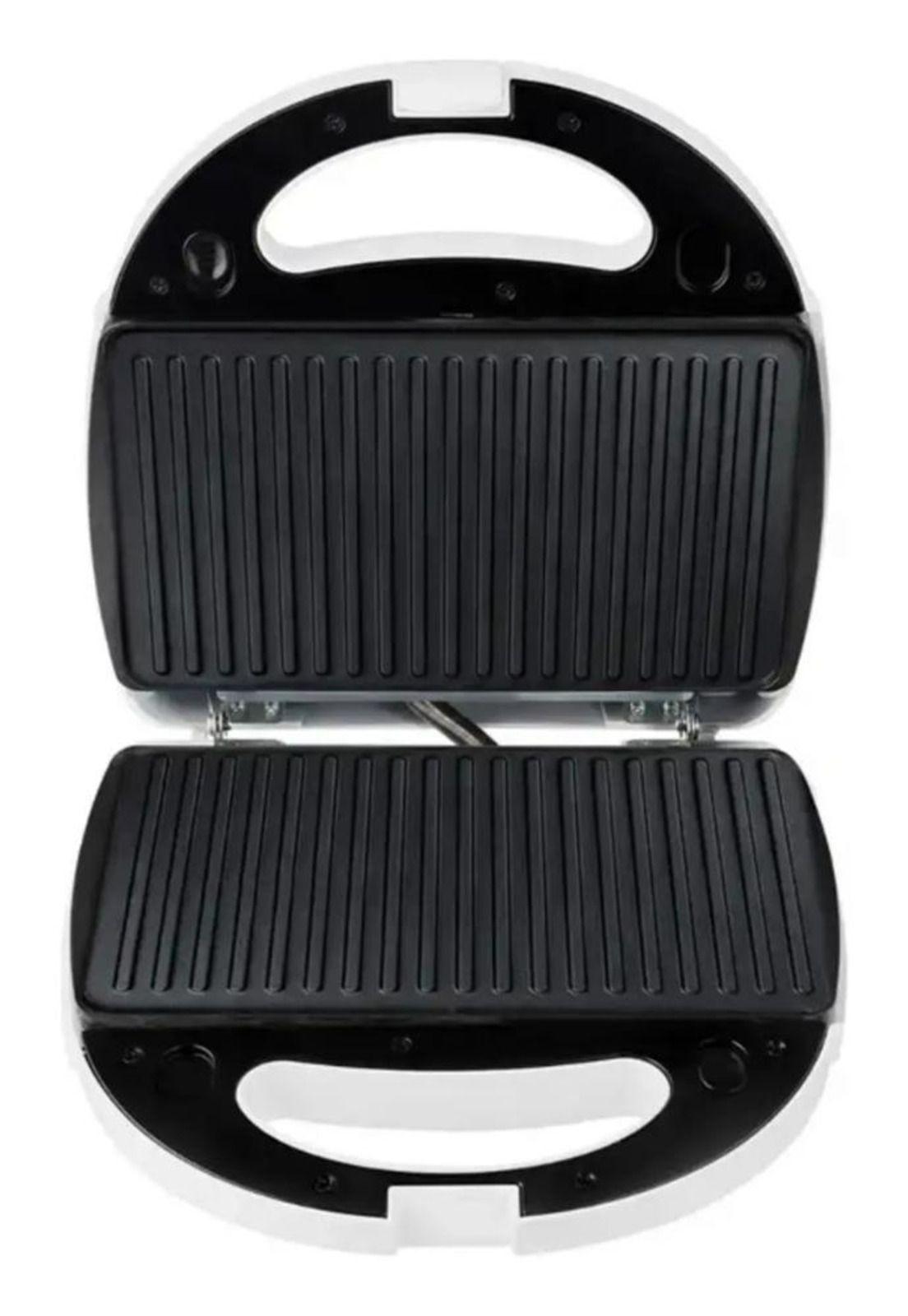 Sandwichera Y  Waflera Thomas Th-965 Placas Intercambiables Blanco-5