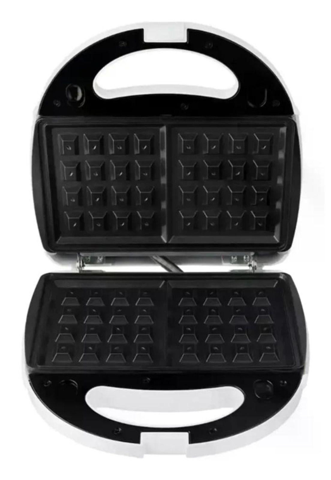Sandwichera Y  Waflera Thomas Th-965 Placas Intercambiables Blanco-9