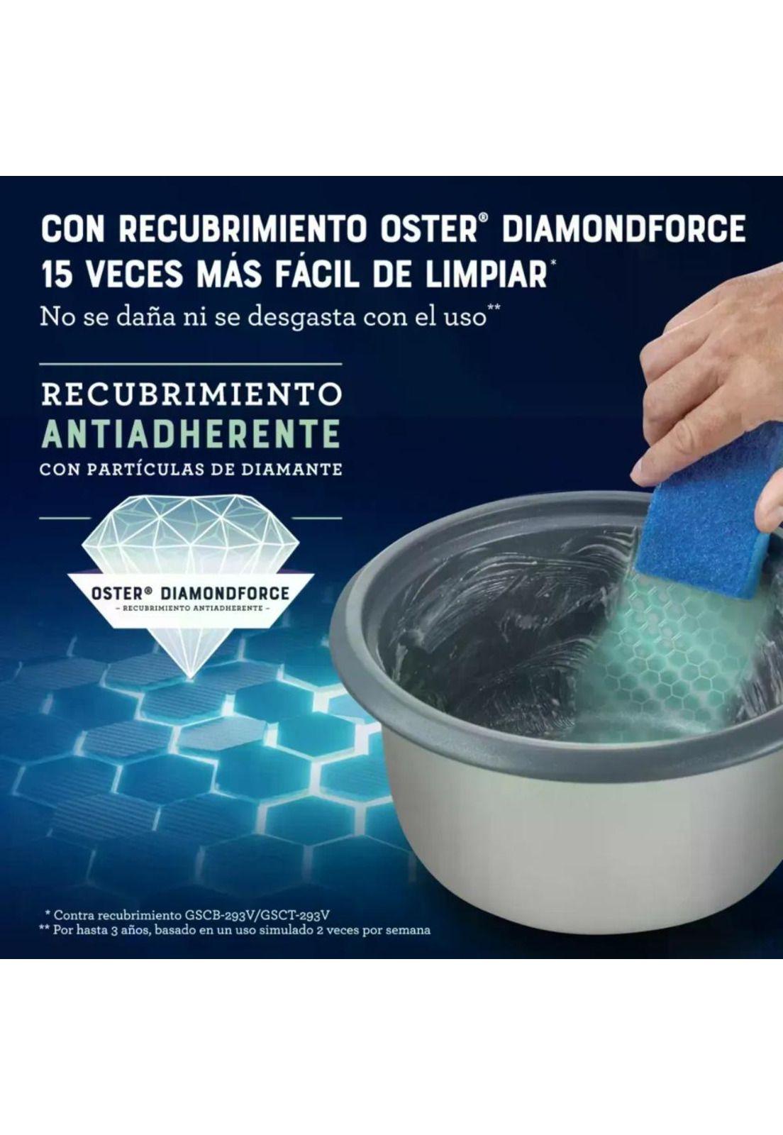 Arrocera Oster 12 Tazas Sofrito Y Vaporera Mod 2212406 Gris-7