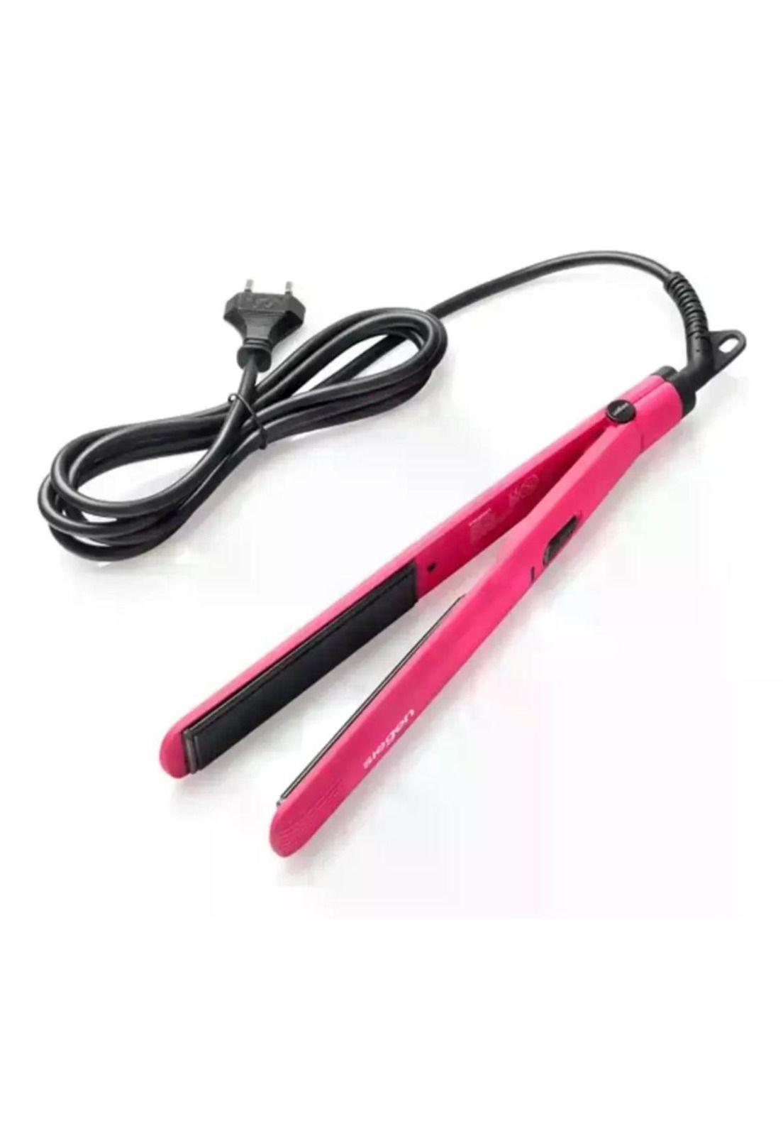 Plancha Pelo Alisador Siegen Sg-3510 Ceramica Tourmalina Ros Rosa-3