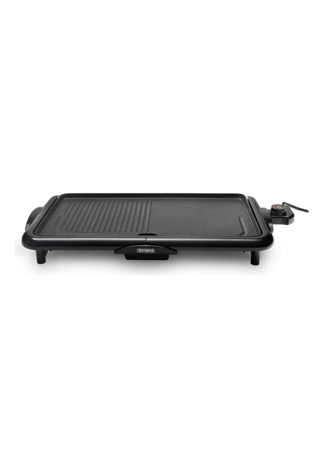 Parrilla Eléctrica Thomas Th-205 2000w 230c Fácil Limpieza Negro-3