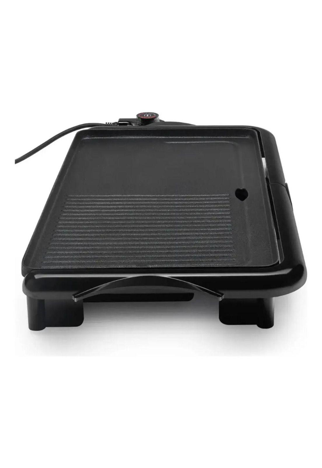 Parrilla Eléctrica Thomas Th-205 2000w 230c Fácil Limpieza Negro-5