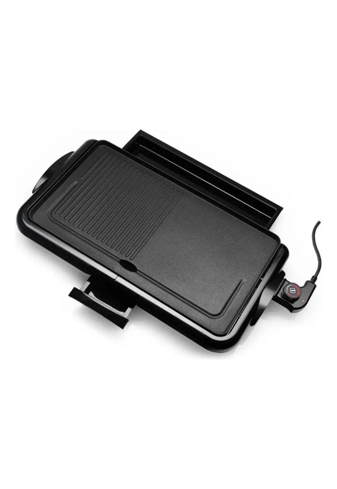 Parrilla Eléctrica Thomas Th-205 2000w 230c Fácil Limpieza Negro-7