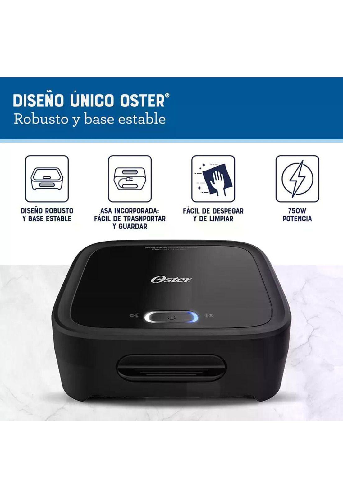 Sandwichera Oster Plato Hondo Negro-5