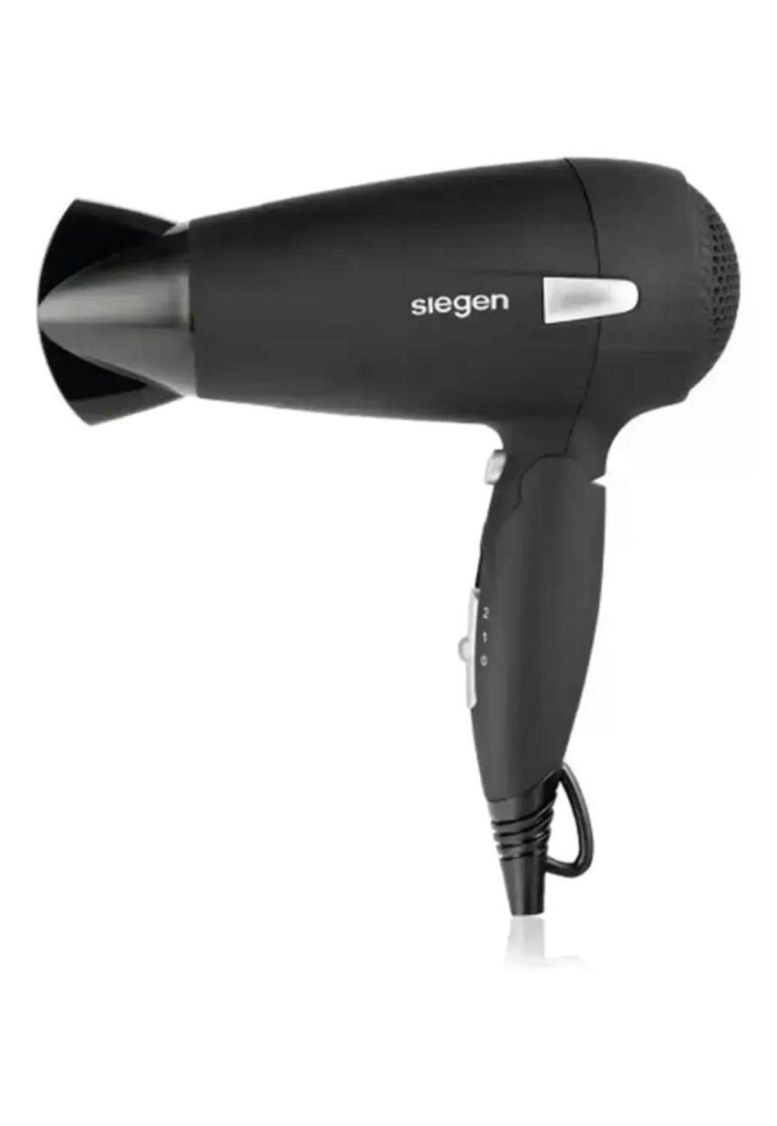 Secador De Pelo Plegable Siegen Sg-3012 1700w 2 Velocidades Negro-4