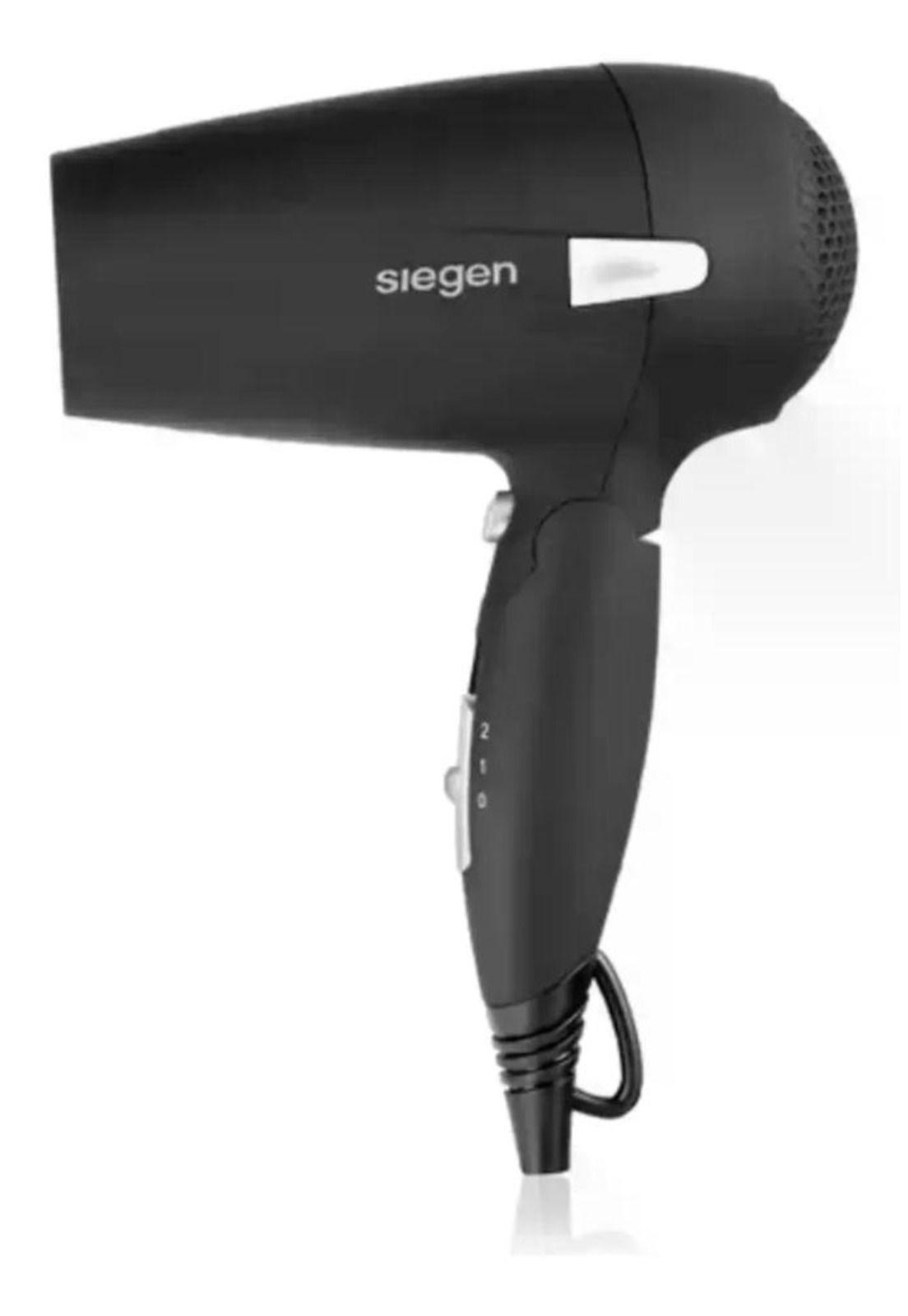 Secador De Pelo Plegable Siegen Sg-3012 1700w 2 Velocidades Negro-5