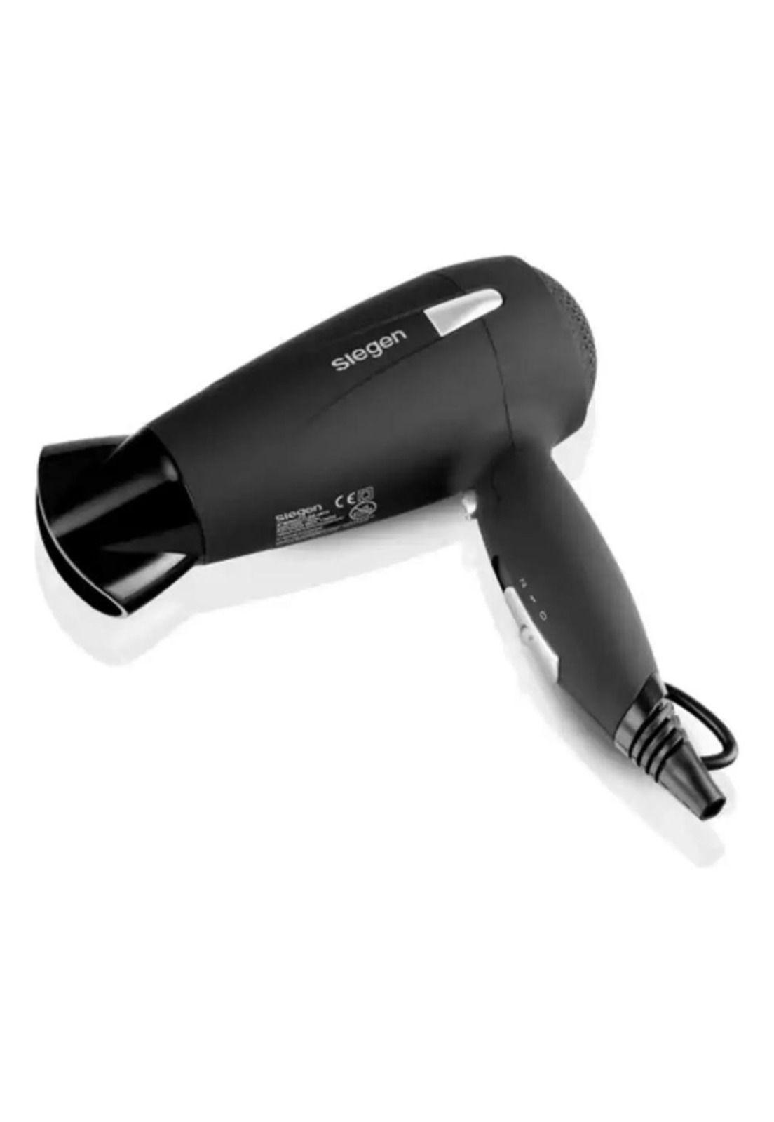 Secador De Pelo Plegable Siegen Sg-3012 1700w 2 Velocidades Negro-8
