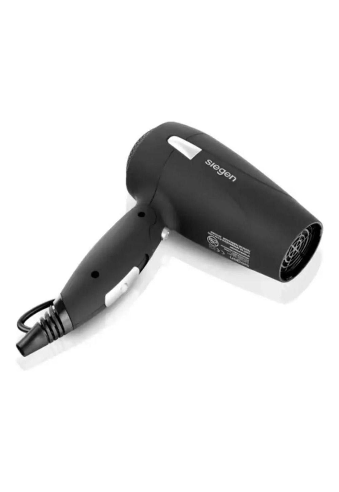 Secador De Pelo Plegable Siegen Sg-3012 1700w 2 Velocidades Negro-9