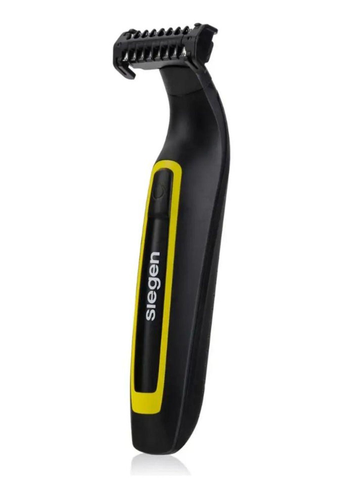 Afeitadora Corporal Inalambrica Siegen Sg-8300 Resiste Agua Negro-4
