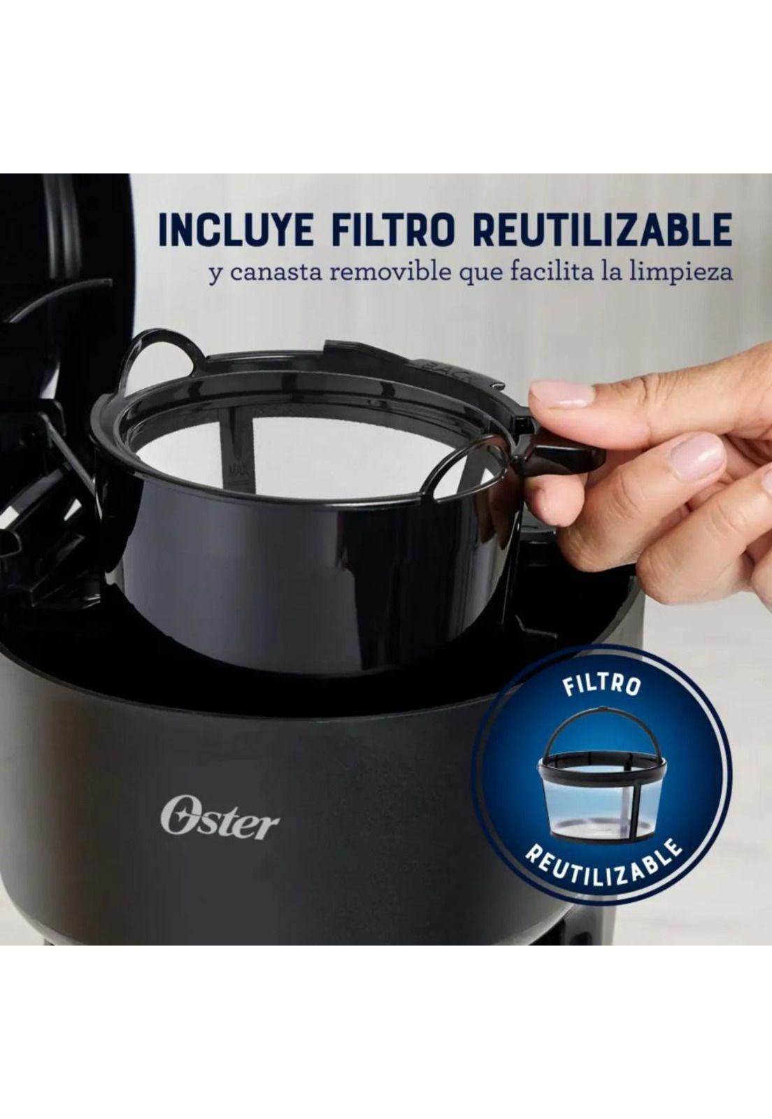Cafetera Oster 5 Tazas Nuevo Modelo 2217208 Negro-4