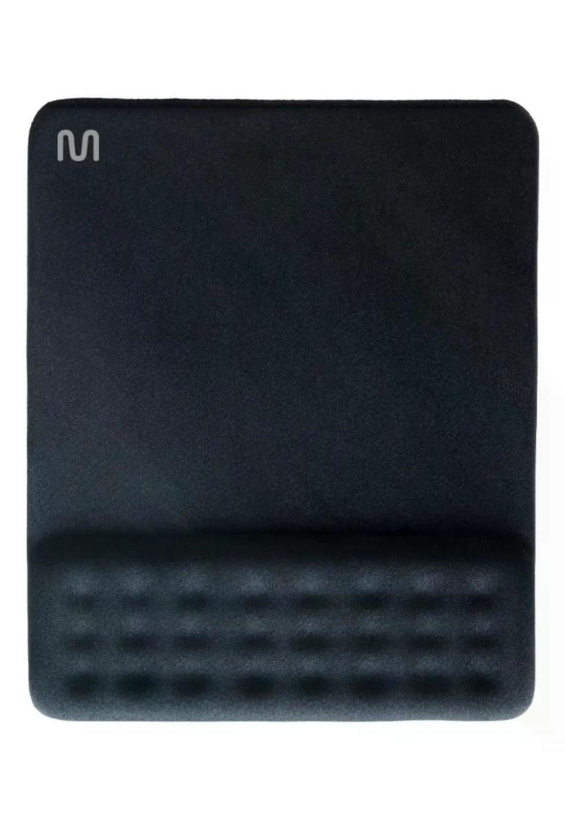 Mouse Pad Con Apoya Muñecas Gel Multilaser Ac365 Negro-0