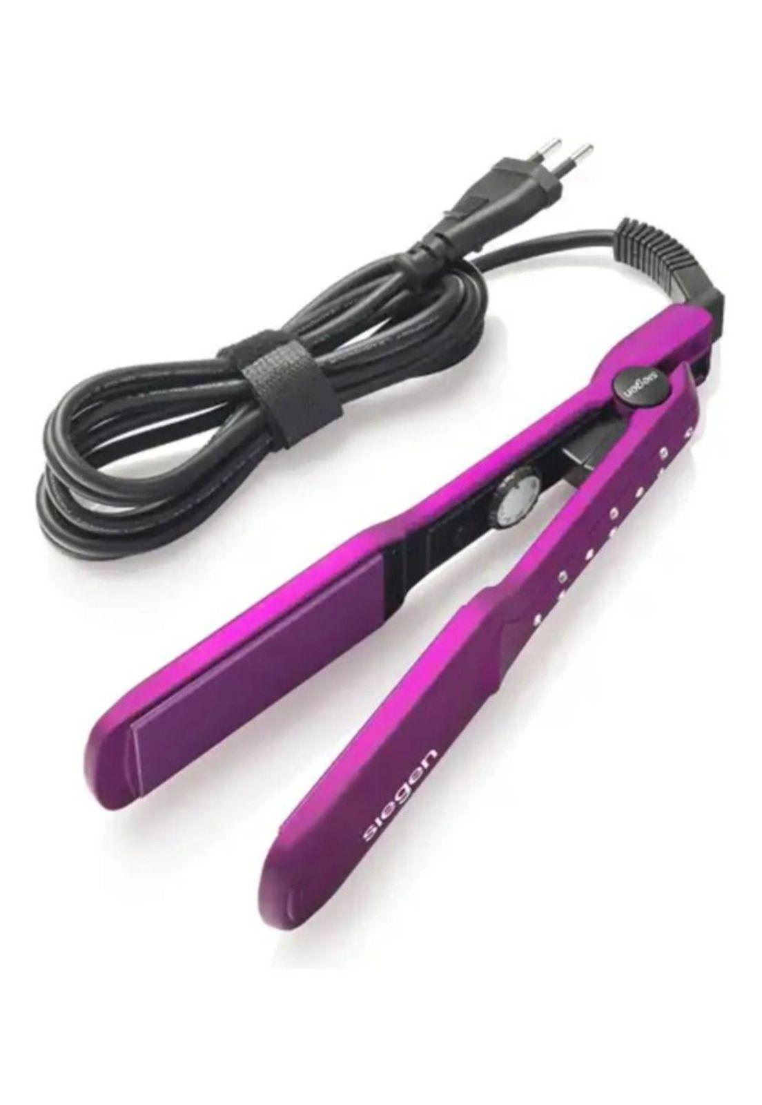 Plancha Alisador Siegen Sg-3540 Ceramica Tourmalina Violeta Violeta-4