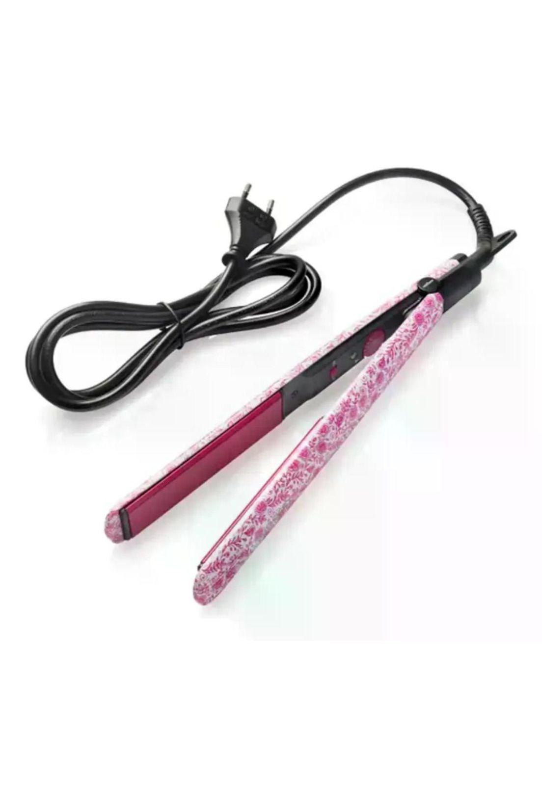 Plancha Alisador Siegen Sg-3512d1 Ceramica Tourmalina Diseno Rosa-4