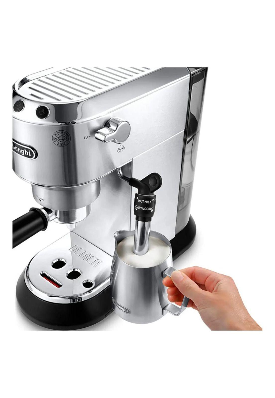 Cafetera Delonghi Espresso Dedica Style Metal Gris-4