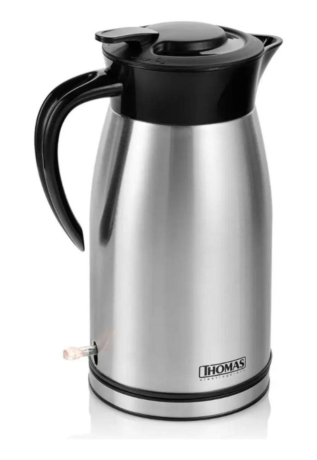 Hervidor Termo Thomas Th-5440tk 1,5l Mantiene Agua Caliente Gris-6
