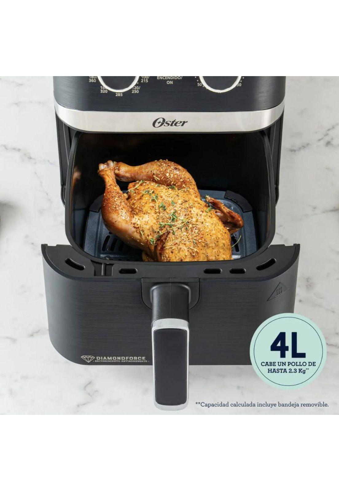 Freidora Air Fryer Oster Manual 4 Litros Negra Negro-3