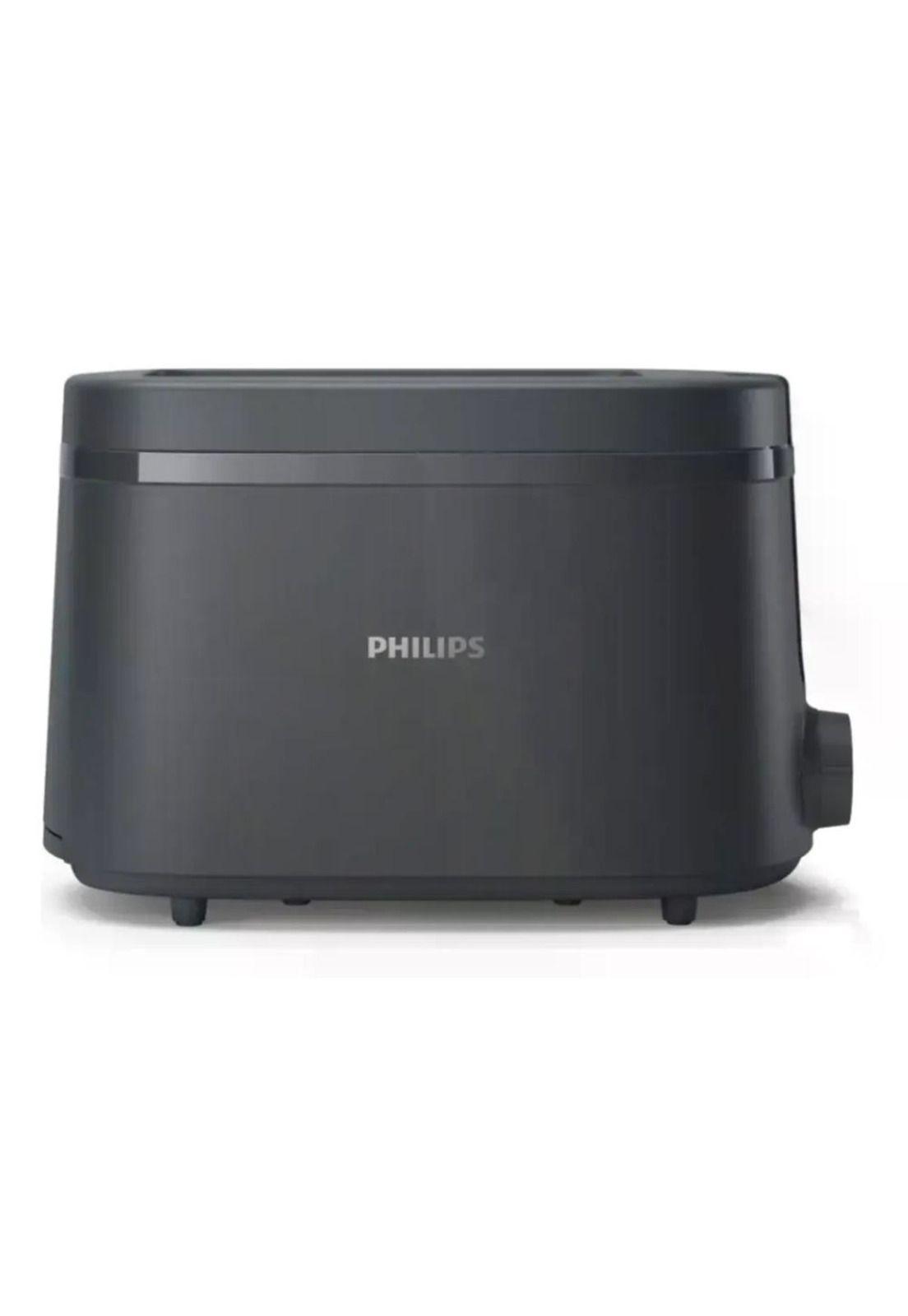 Tostador Philips 2 Rebanadas 650w 6 Niveles Negro Serie 1000 Negro-3